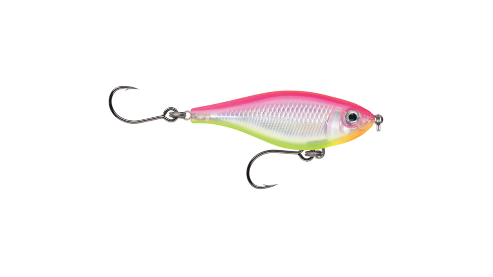 Rapala X-Rap Twitchin Mullet 3-1/8in Electric Chicken, SXRTM08EC