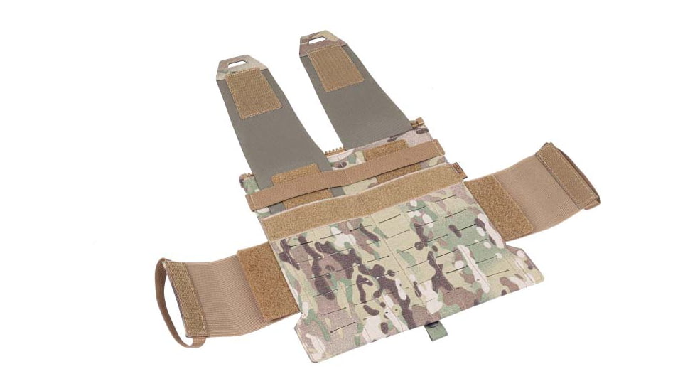 Raptor Tactical Breacher Front Flap Plate Carrier, MOLLE/PALS/Velcro, MultiCam, RT-BFF-MC