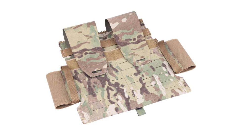 Raptor Tactical Breacher Front Flap Plate Carrier, MOLLE/PALS/Velcro, MultiCam, RT-BFF-MC
