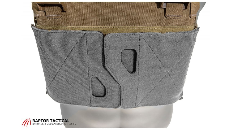 Raptor Tactical GHOST MK1 Plate Carrier, MOLLE/Velcro, Medium, Coyote Brown, RT-GHOST1-CB-M