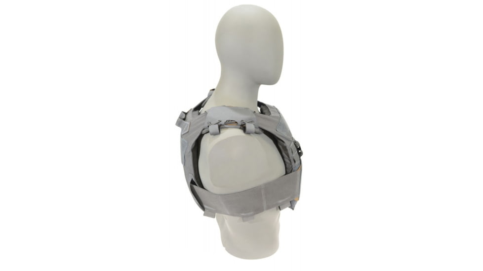 Raptor Tactical GHOST MK1 Plate Carrier, MOLLE/Velcro, Medium, Tactical Grey, RT-GHOST1-TG-M