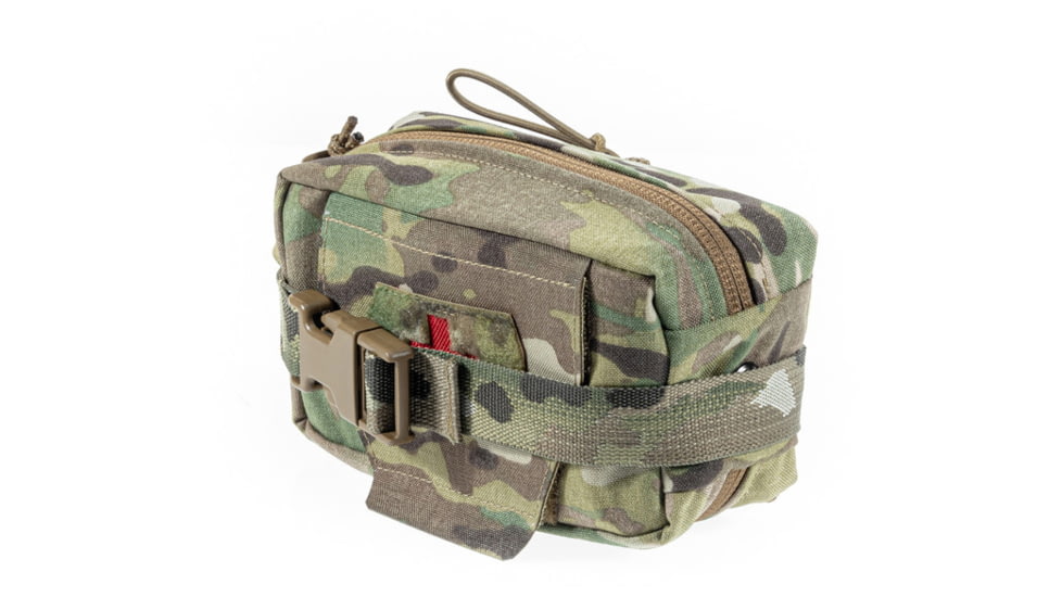 Raptor Tactical Individual First Aid Kits IFAK, Horizontal Panel, Black, IFAK-BL-HR