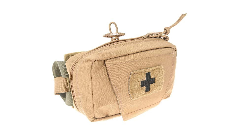 Raptor Tactical Individual First Aid Kits IFAK, Horizontal Panel, Coyote Brown, IFAK-CB-HR