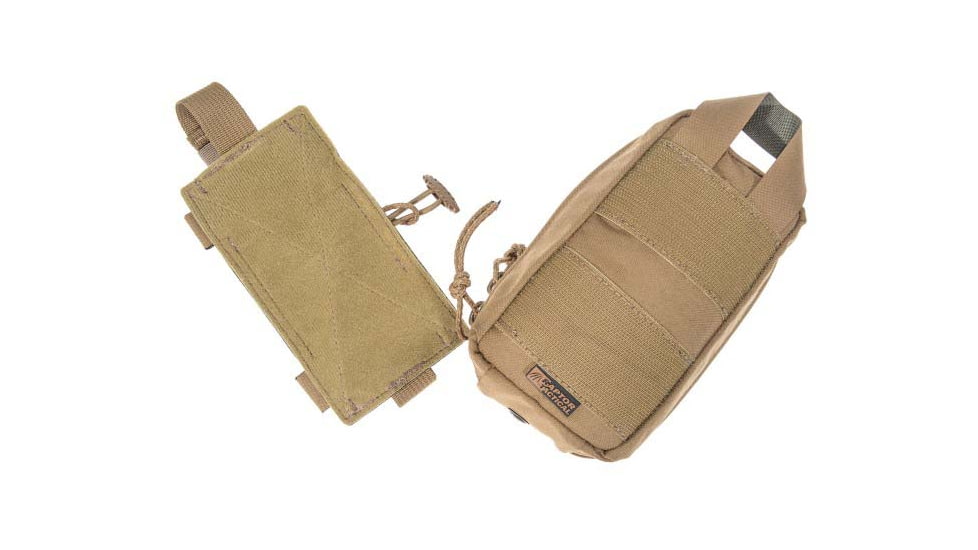 Raptor Tactical Individual First Aid Kits IFAK, Horizontal Panel, Coyote Brown, IFAK-CB-HR