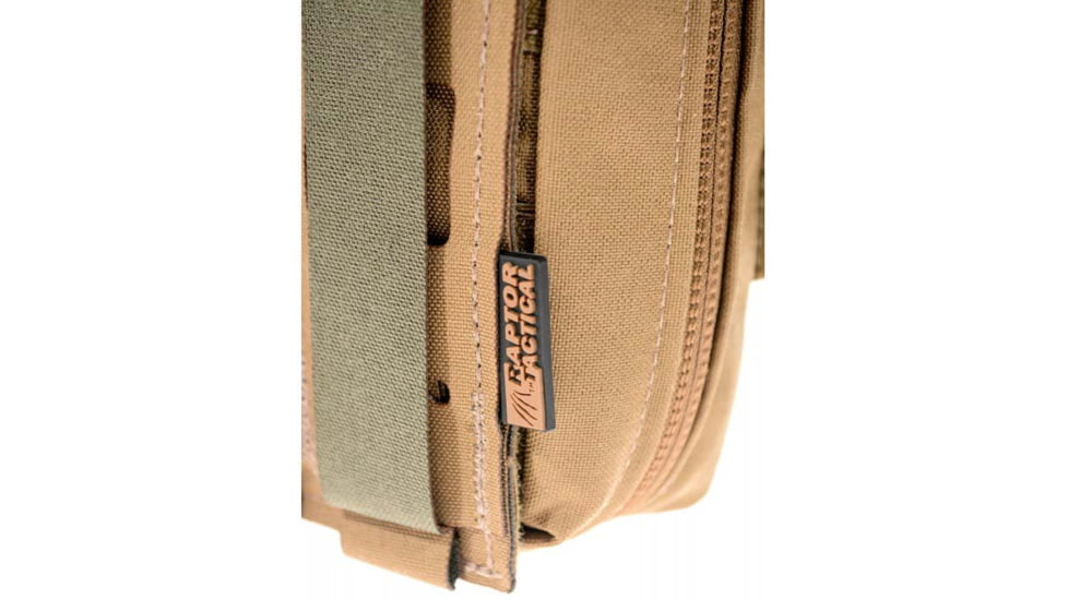 Raptor Tactical Individual First Aid Kits IFAK, Horizontal Panel, Coyote Brown, IFAK-CB-HR
