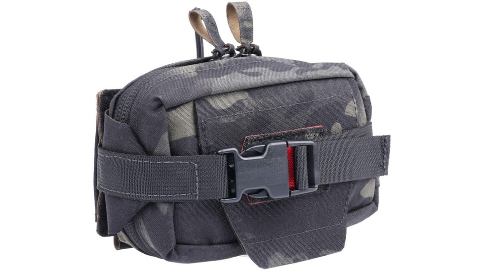 Raptor Tactical Individual First Aid Kits IFAK, Horizontal Panel, Multicam Black, IFAK-BM-HR
