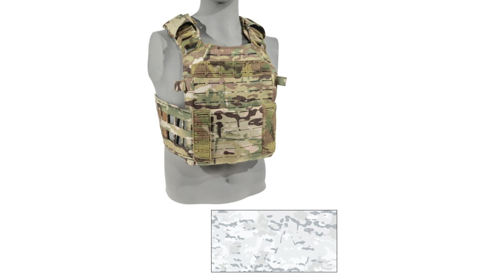Raptor Tactical LOKI Super Light Plate Carrier, Multicam Alpine, Medium, RT-LOKI-MCA-M