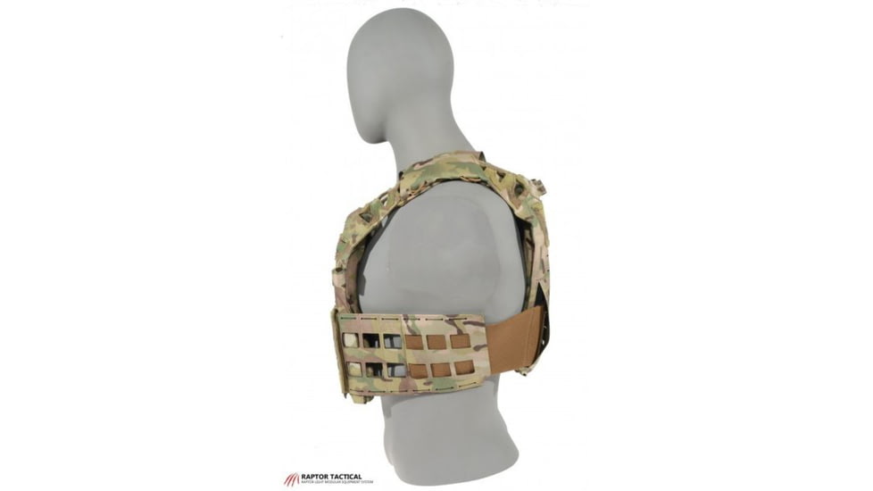 Raptor Tactical LOKI Super Light Plate Carrier, Multicam, Extra Large, RT-LOKI-MC-XL