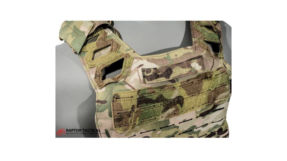 Raptor Tactical LOKI Super Light Plate Carrier, Multicam, Extra Large, RT-LOKI-MC-XL