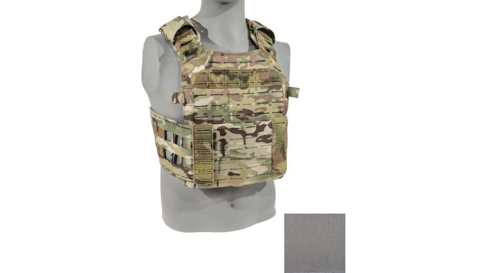 Raptor Tactical LOKI Super Light Plate Carrier, Tactical Grey, Extra Large, RT-LOKI-TG-XL