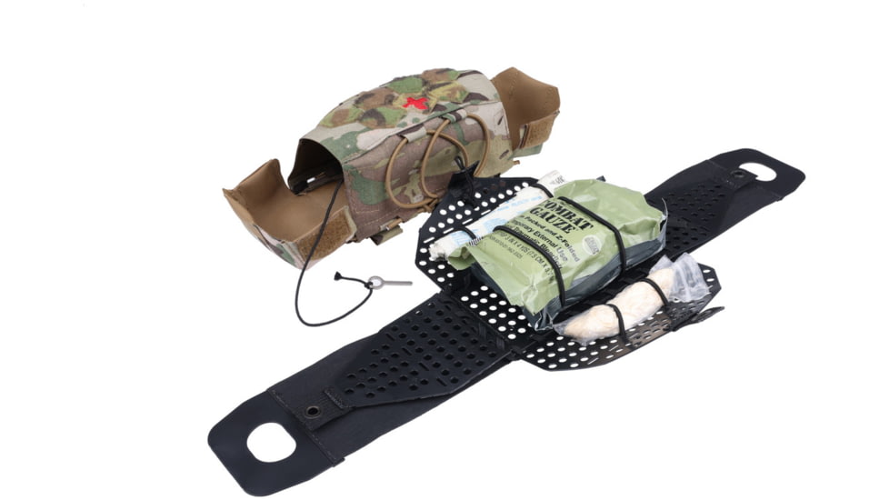 Raptor Tactical Modified Individual First Aid Kit MIFAK, Black, MIFAK-BL