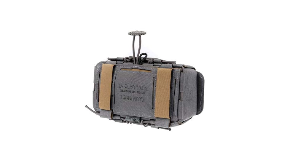Raptor Tactical Modified Individual First Aid Kits MIFAK, Tactical Grey, MIFAK-TG