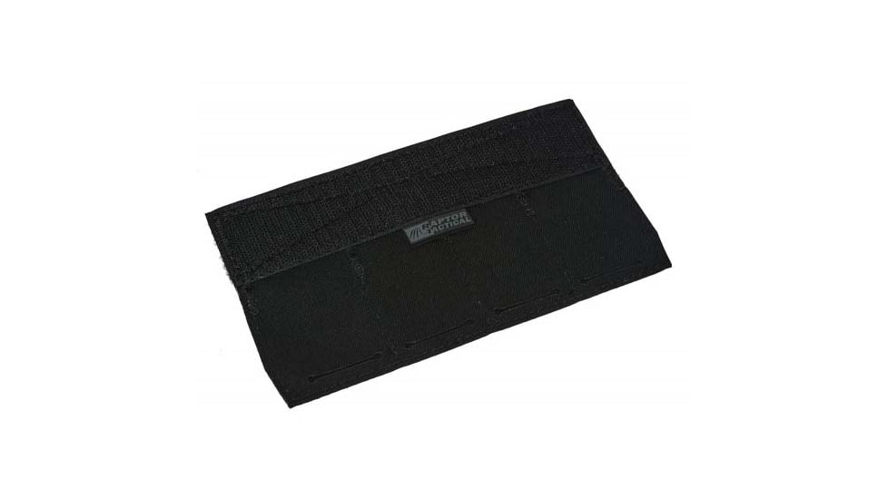 Raptor Tactical ODIN Belt Extension 2-Row Panel, Black, 2x4, RT-EXT2-BK-2x4