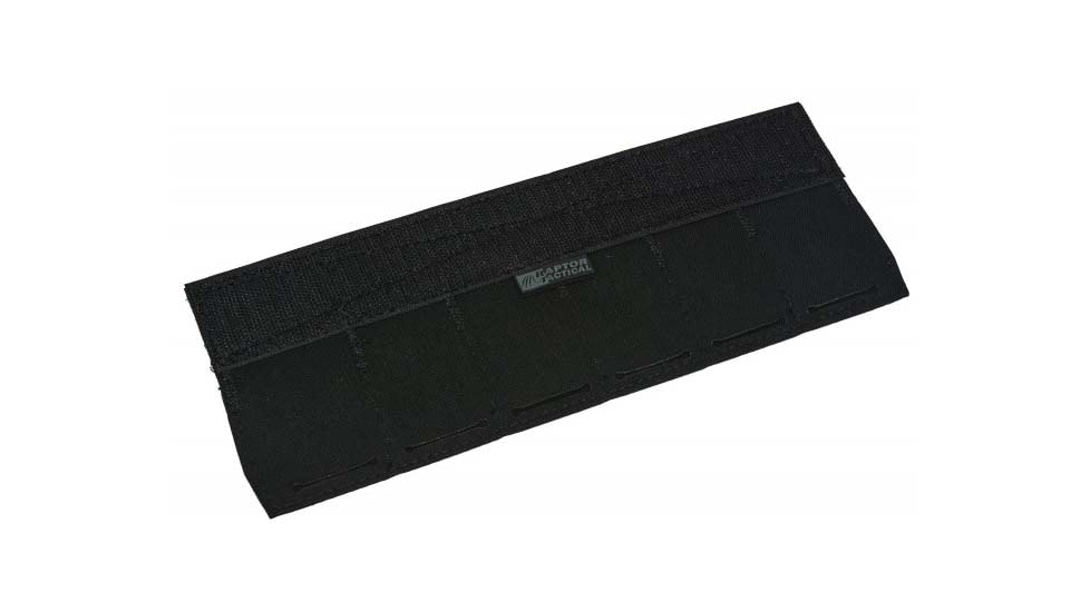 Raptor Tactical ODIN Belt Extension 2-Row Panel, Black, 2x6, RT-EXT2-BK-2x6
