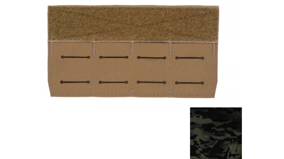 Raptor Tactical ODIN Belt Extension 2-Row Panel, Multicam Black, 2x4, RT-EXT2-MCB-2x4
