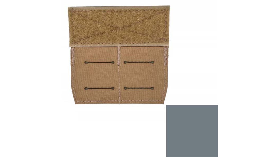 Raptor Tactical ODIN Belt Extension 2-Row Panel, Tactical Grey, 2x2, RT-EXT2-TG-2x2