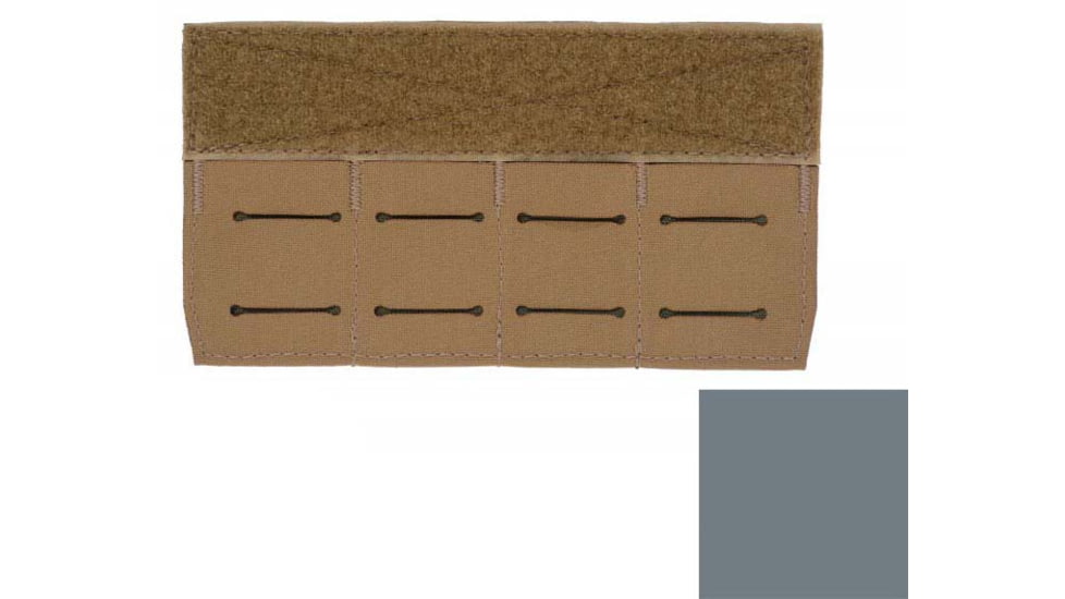 Raptor Tactical ODIN Belt Extension 2-Row Panel, Tactical Grey, 2x4, RT-EXT2-TG-2x4