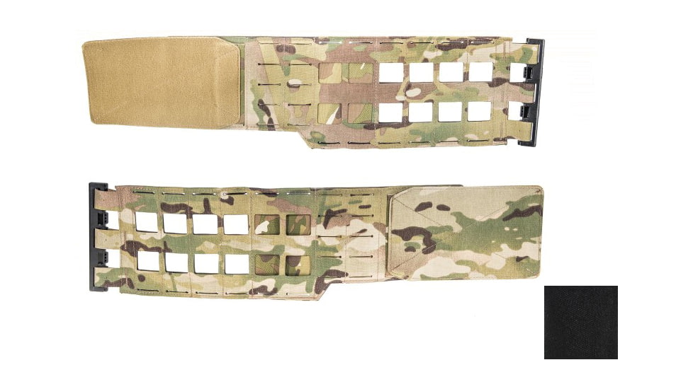 Raptor Tactical RAGNAR Plate Carrier Cummerbund MK1, Black, Medium, RT-RAGCB-MK1-BK-M