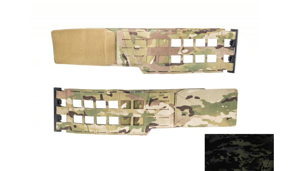 Raptor Tactical RAGNAR Plate Carrier Cummerbund MK1, Multicam Black, Medium, RT-RAGCB-MK1-MCB-M