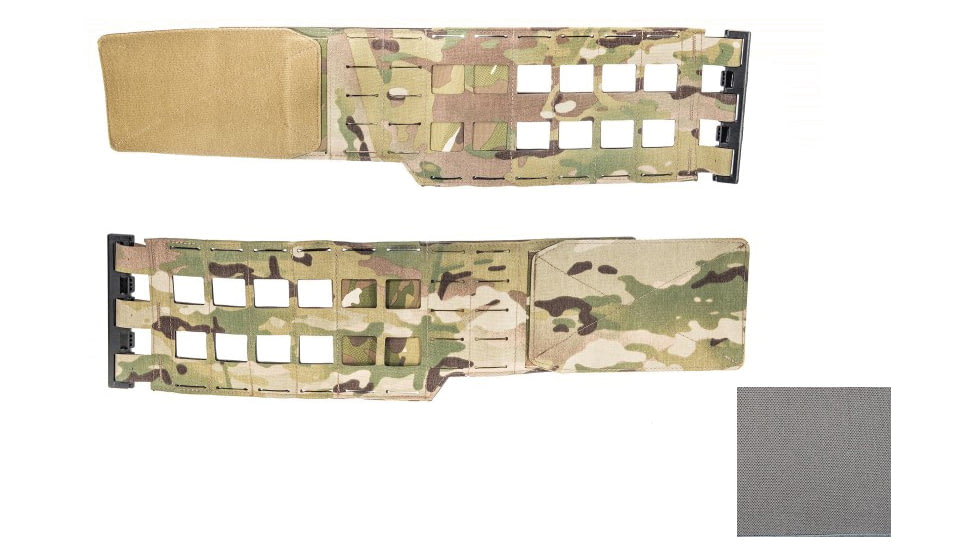 Raptor Tactical RAGNAR Plate Carrier Cummerbund MK1, Tactical Grey, Large, RT-RAGCB-MK1-TG-L