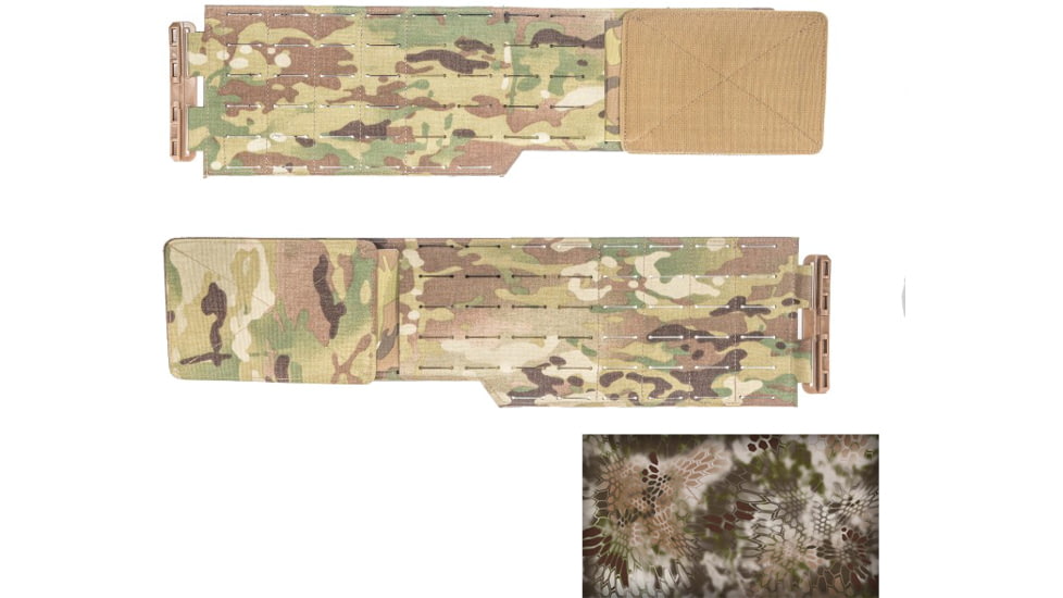 Raptor Tactical RAGNAR Plate Carrier Cummerbund MK2, Kryptek Highlander, Extra Large, RT-RAGCB-MK2-KH-XL