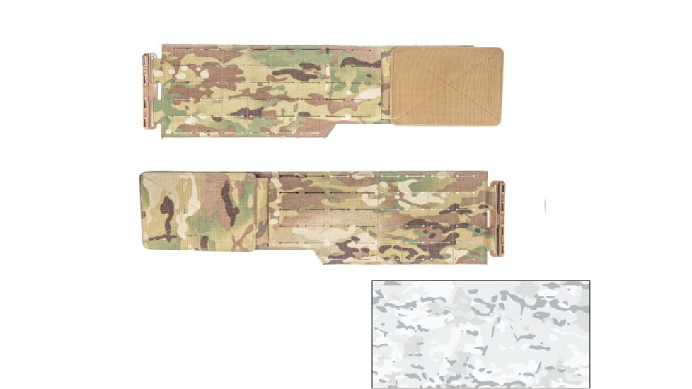 Raptor Tactical RAGNAR Plate Carrier Cummerbund MK2, Multicam Alpine, Medium, RT-RAGCB-MK2-MCA-M