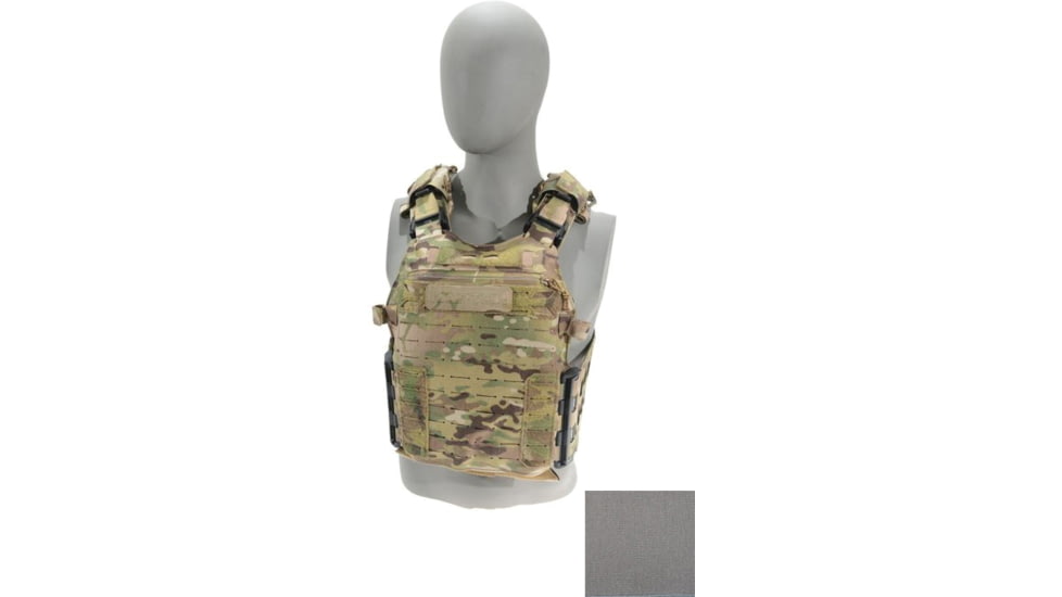 Raptor Tactical RAGNAR Plate Carrier, Tactical Grey, Extra Large, RT-RAGNAR-TG-XL