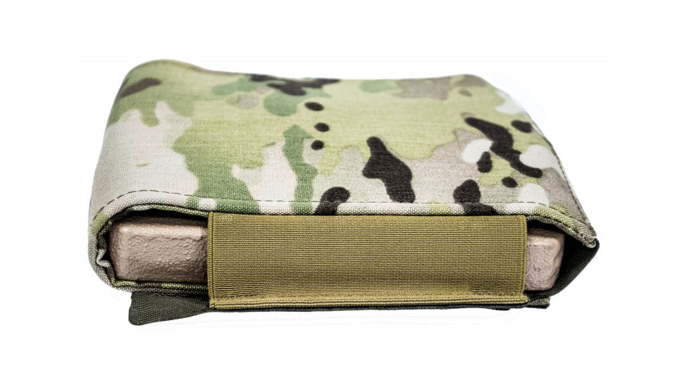 Raptor Tactical Side Plate Pockets, MOLLE/Velcro, 5.5L x 6.5W, MultiCam, RT-SPP-MC-5.5x6