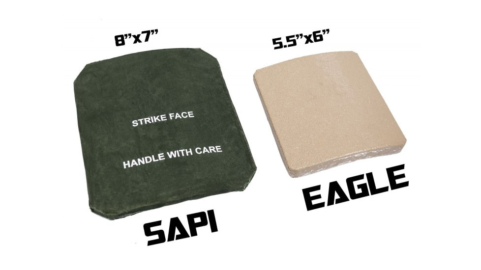 Raptor Tactical Side Plate Pockets, MOLLE/Velcro, 5.5L x 6.5W, MultiCam, RT-SPP-MC-5.5x6