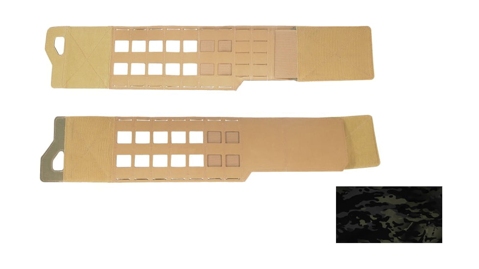 Raptor Tactical THOR Plate Carrier Cummerbund MK1, Multicam Black, Extra Large, RT-THORCB-MK1-MCB-XL