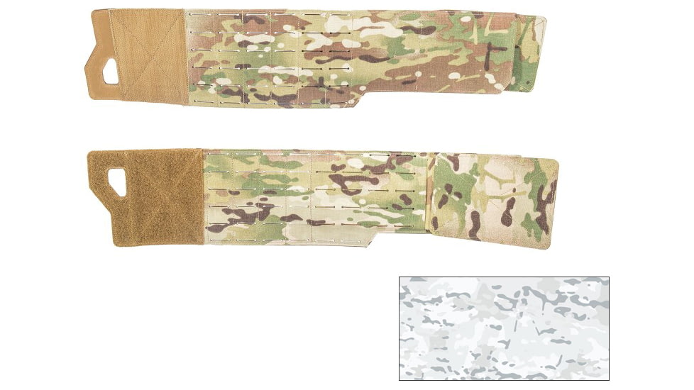 Raptor Tactical THOR Cummerbund MK2 Plate Carriers, MOLLE/Velcro, Extra Large, MultiCam Alpine, RT-THORCB-MK2-MCA-XL