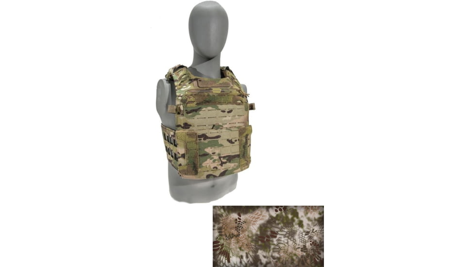Raptor Tactical THOR Plate Carrier, Kryptek Highlander, Large, RT-THOR-KH-L