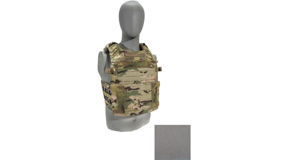 Raptor Tactical THOR Plate Carrier, Tactical Grey, Medium, RT-THOR-TG-M