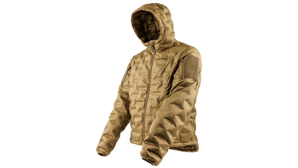 Raptor Tactical Welded Down EXFIL Jacket, Coyote Brown, Extra Large, EXFIL-CB-XL