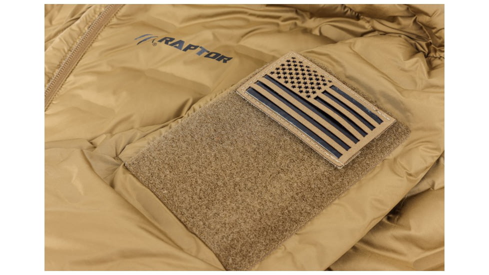 Raptor Tactical Welded Down EXFIL Jacket, Coyote Brown, Extra Large, EXFIL-CB-XL