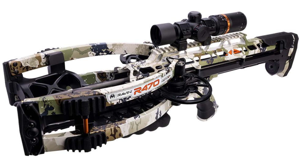 Ravin 470 XK7 Camo Crossbow, 17 lb, 470fps, XK7, R063