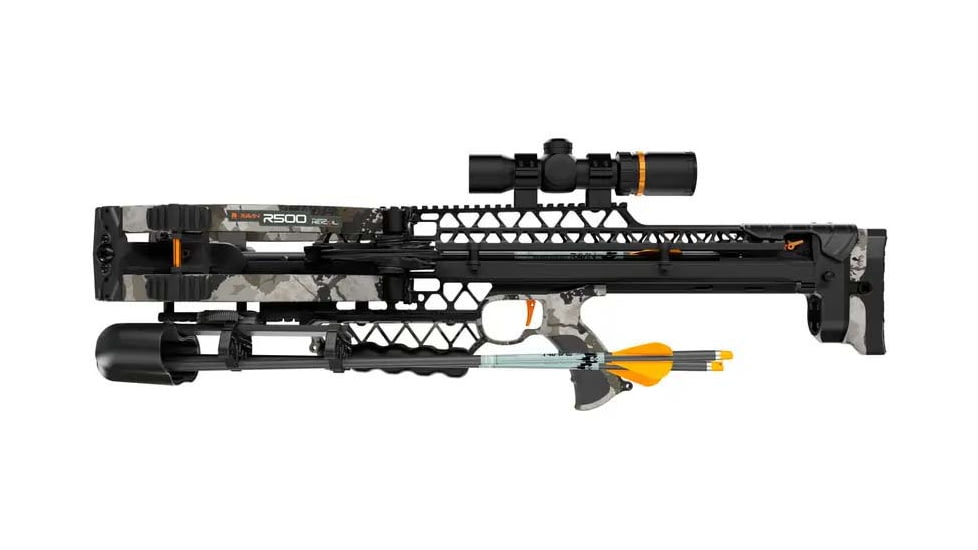 Ravin XK7 R500 Crossbow Kit, 500fps, 17 lbs, 28.5in, Silent Cock, XK7 Camo, R054