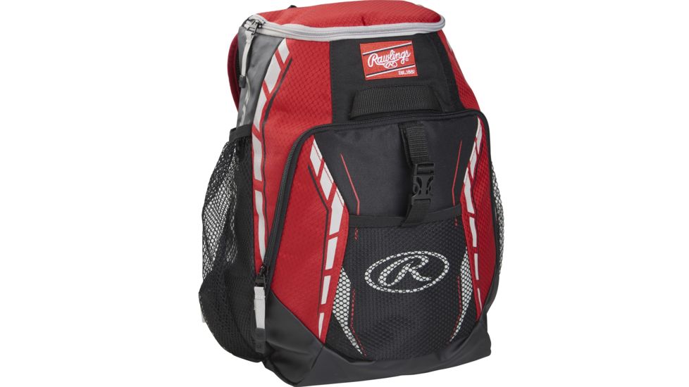 Rawlings Players Backpack, Scarlet 1108391