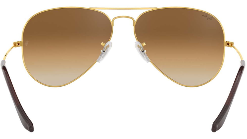 Ray-Ban Aviator Large Metal RB3025 Sunglasses, Arista Crystal Brown Gradient, RB3025 001/51-5514