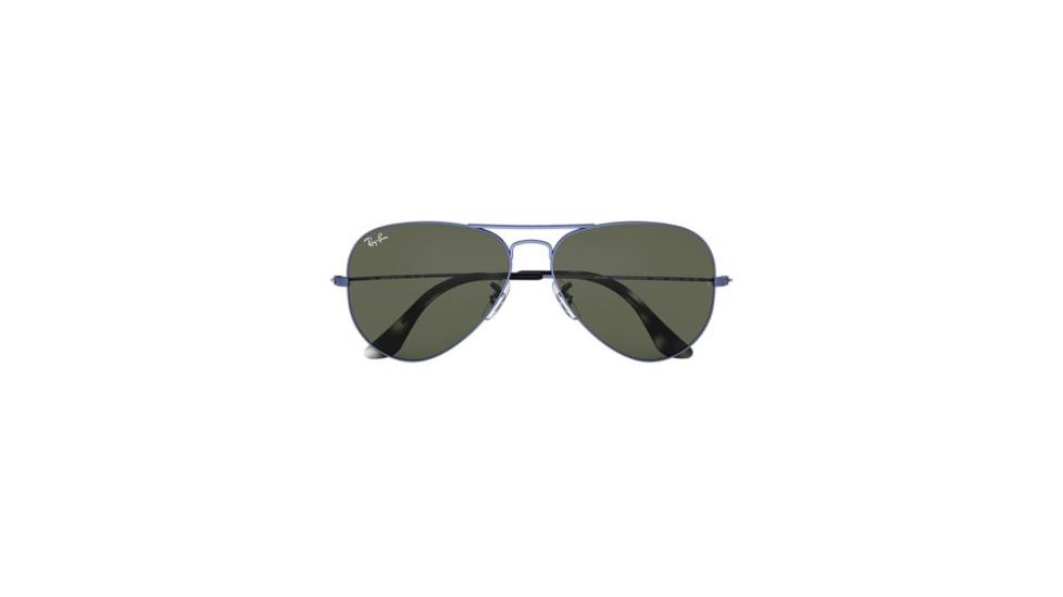 Ray-Ban Aviator Large Metal Sunglasses RB3025 918731-55 - , Green Lenses