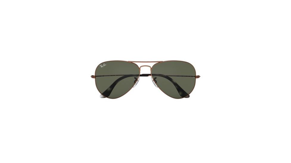 Ray-Ban Aviator Large Metal Sunglasses RB3025 918931-55 - , Green Lenses