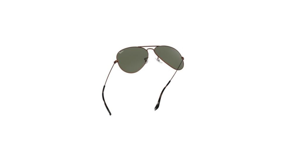 Ray-Ban Aviator Large Metal Sunglasses RB3025 918931-55 - , Green Lenses