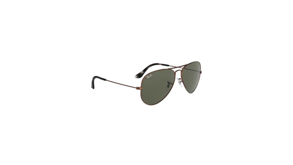 Ray-Ban Aviator Large Metal Sunglasses RB3025 918931-55 - , Green Lenses