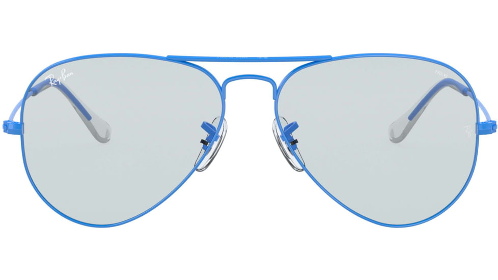 Ray-Ban Aviator Large Metal Sunglasses RB3025 9222T3-55 - , photo evolve grey/dark violet Lenses