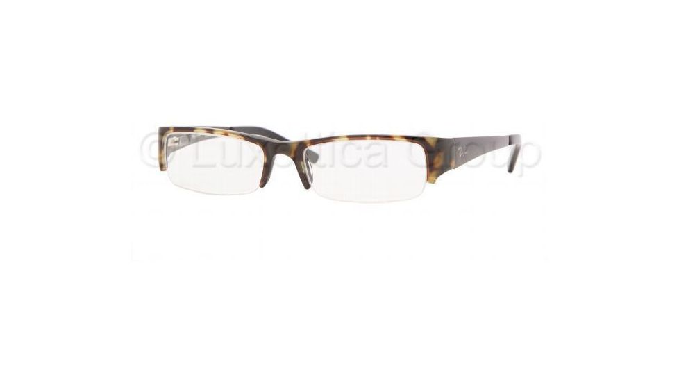 Ray-Ban Eyeglass Frames RX5124 2290-4917 - Top Yellow Havana On B 