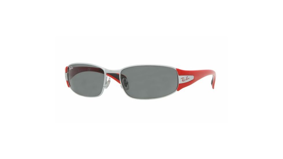 Ray-Ban Junior RJ 9522S Sunglasses Styles - Gray Frame / Silver Mirror Lenses, 226-6G-5315