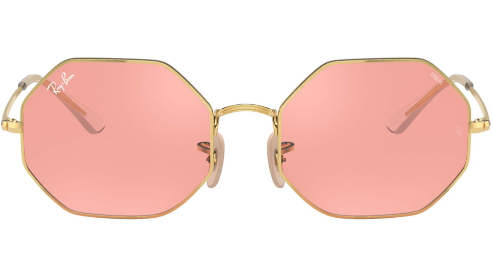 Ray-Ban Octagon 1972 Sunglasses 001/3E-54 - , Photo pink mirror grey Lenses