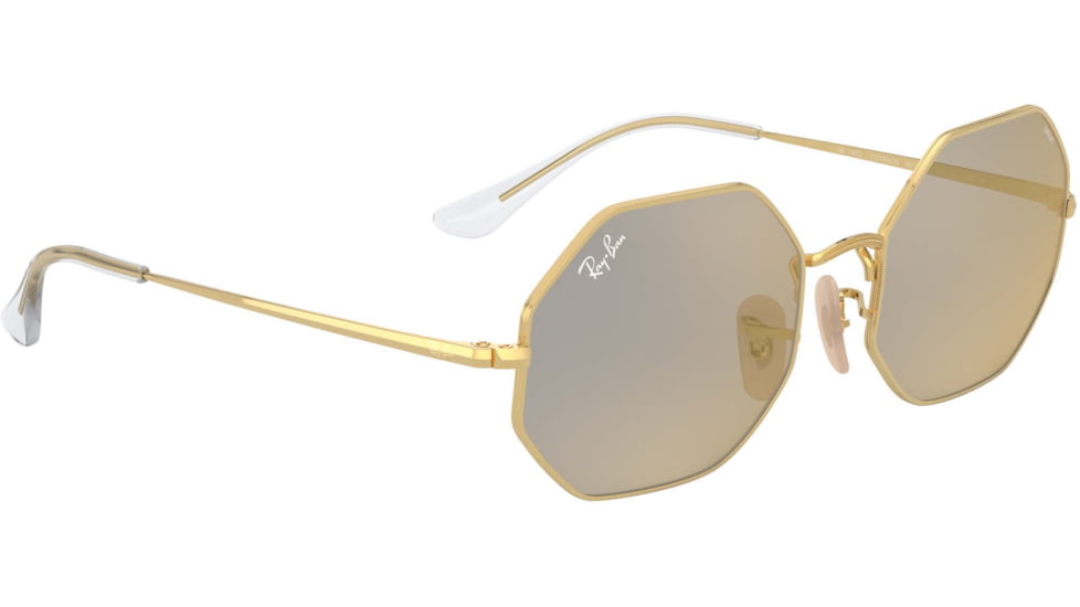 Ray-Ban Octagon 1972 Sunglasses 001/B3-54 - , Photo dark grey mirror gold Lenses