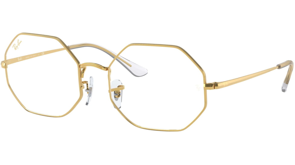 Ray-Ban Octagon RB1972 Sunglasses, Legend Gold, 54, RB1972-9196BF-54