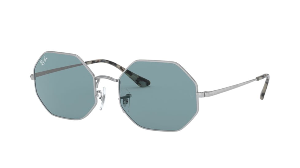 Ray-Ban OCTAGON RB1972 Sunglasses 919756-54 - , Azure Mirror Blue Lenses